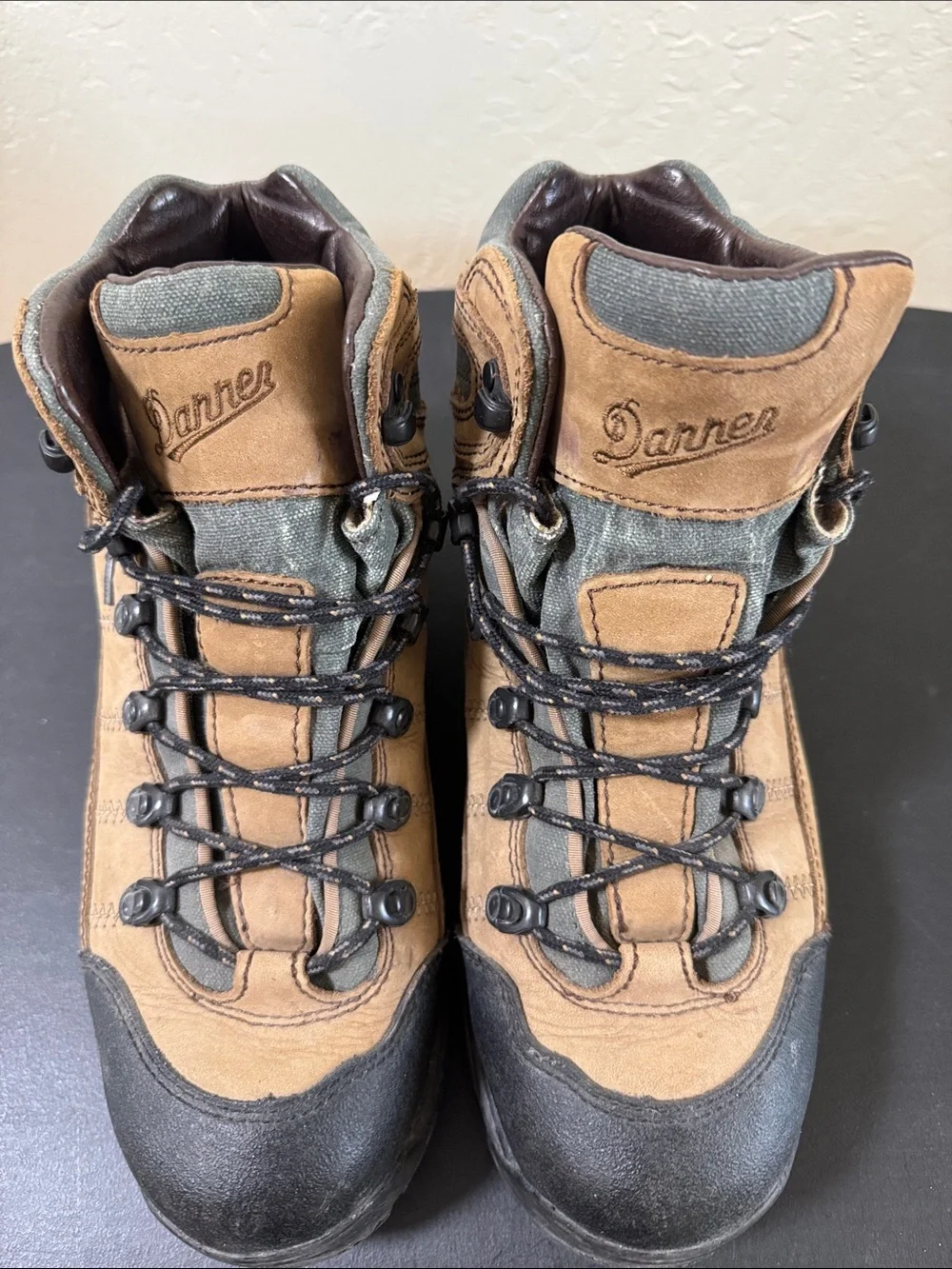 Danner Men's Brown and Gray Hiking Boots